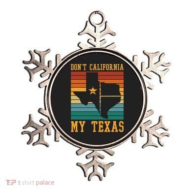 Funny Cowboy US State Texan Pride Dont California My Texas Ornament