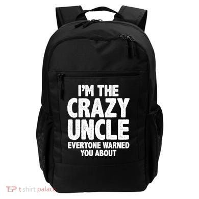 Funny Crazy Uncle Backpack