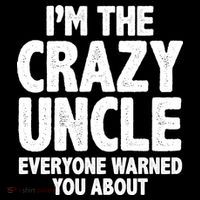 Funny Crazy Uncle Backpack thumb 2
