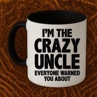 Funny Crazy Uncle Coffee Mug thumb 2