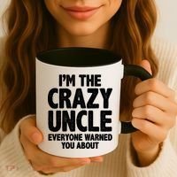 Funny Crazy Uncle Coffee Mug thumb 3