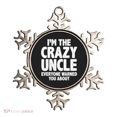 Funny Crazy Uncle Ornament