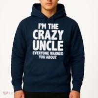 Funny Crazy Uncle Hoodie thumb 2