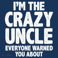 Funny Crazy Uncle Beanie thumb 2