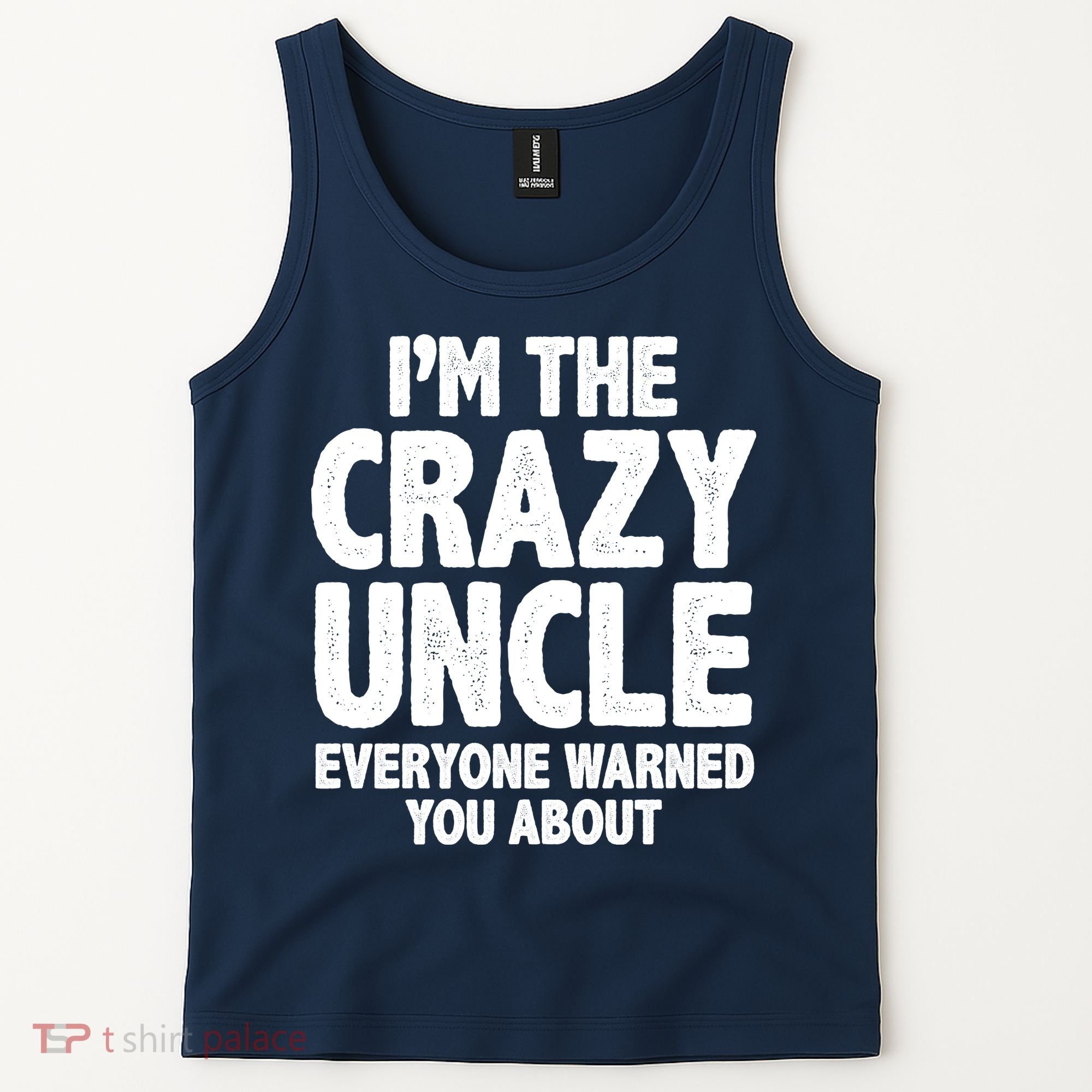 Funny Crazy Uncle Tank Top