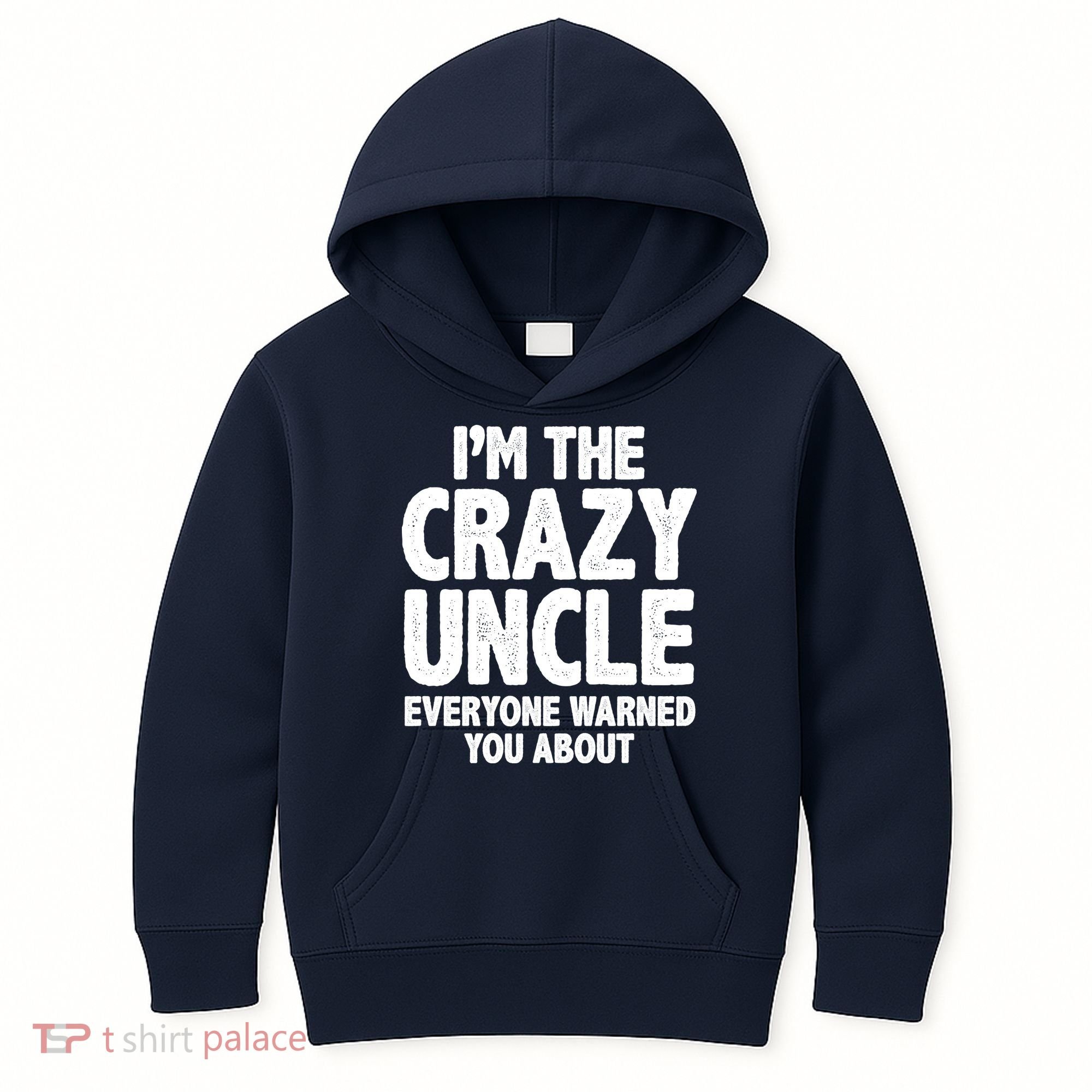 Funny Crazy Uncle Kids Hoodie