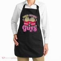 Funny Cute Valentines Day Fries Before Guys Apron thumb 2