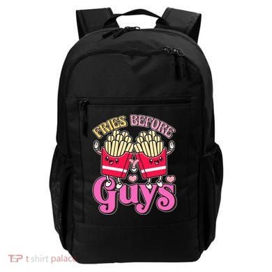 Funny Cute Valentines Day Fries Before Guys Backpack