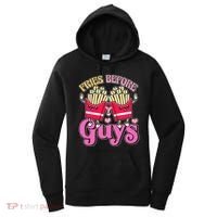 Funny Cute Valentines Day Fries Before Guys Women's Hoodie thumb 0