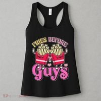 Funny Cute Valentines Day Fries Before Guys Women's Tank Top thumb 3