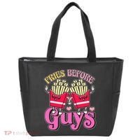 Funny Cute Valentines Day Fries Before Guys Tote Bag thumb 0