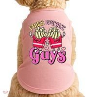 Funny Cute Valentines Day Fries Before Guys Doggie Tank thumb 0
