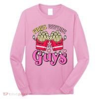 Funny Cute Valentines Day Fries Before Guys Long Sleeve Shirt thumb 0