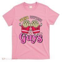 Funny Cute Valentines Day Fries Before Guys T-Shirt thumb 0