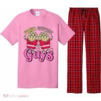Funny Cute Valentines Day Fries Before Guys Pajama Set thumb 0