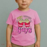 Funny Cute Valentines Day Fries Before Guys Toddler T-Shirt thumb 2