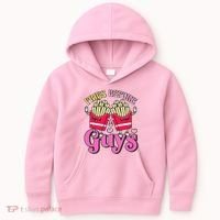 Funny Cute Valentines Day Fries Before Guys Kids Hoodie thumb 0