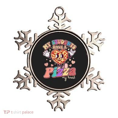 Funny Cute Valentines Day My Students Have A Pizza My Heart Ornament