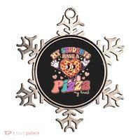 Funny Cute Valentines Day My Students Have A Pizza My Heart Ornament thumb 0