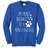 Funny Cute Valentines Day Gift For French Bulldog Dog Lover Gift Sweatshirt thumb 0