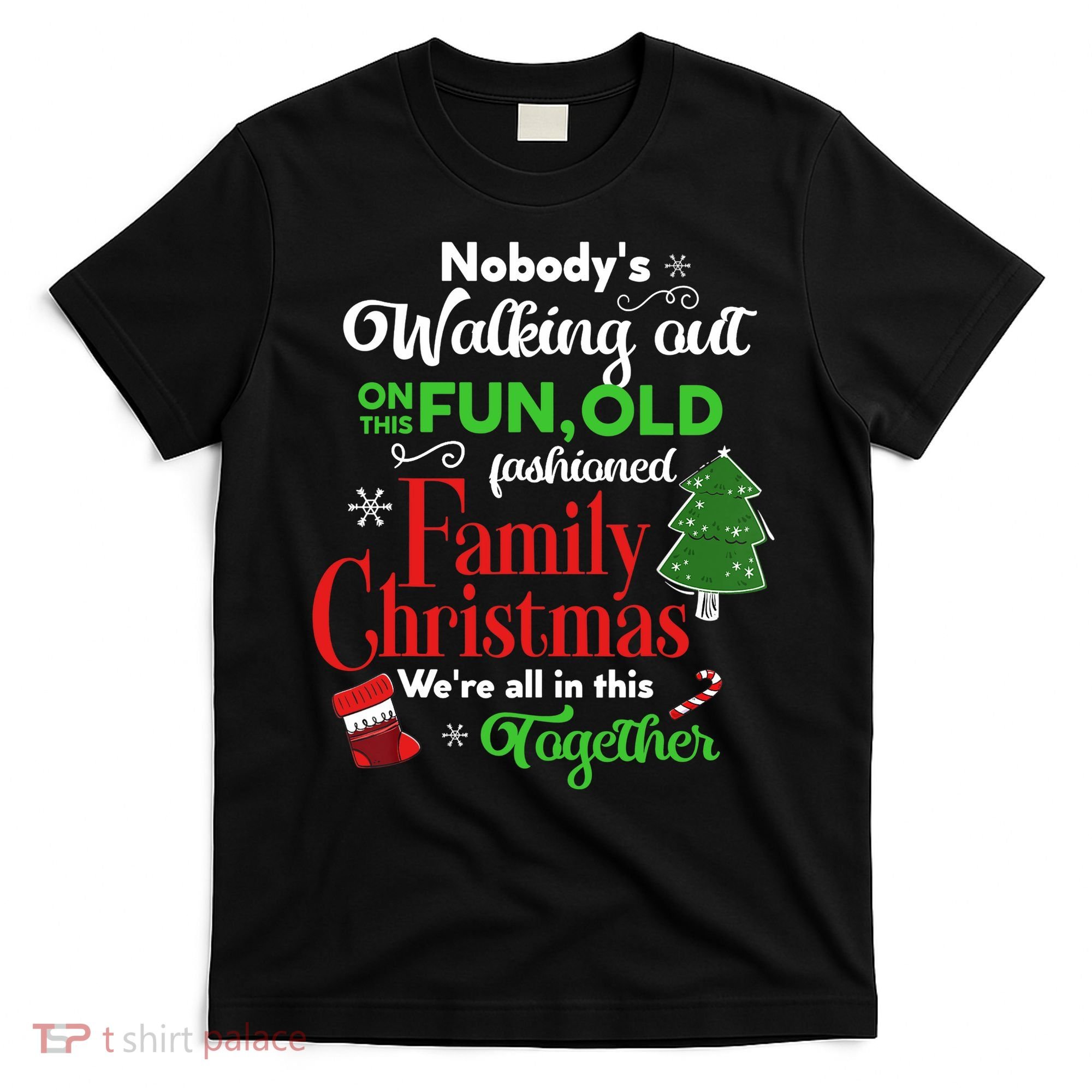 Family Christmas Vacation Pajamas Funny XMAS Ugly Christmas T-Shirt