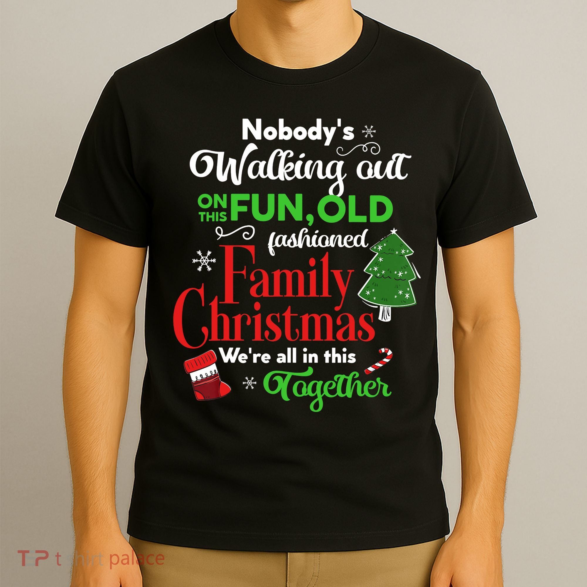 Family Christmas Vacation Pajamas Funny XMAS Ugly Christmas T-Shirt