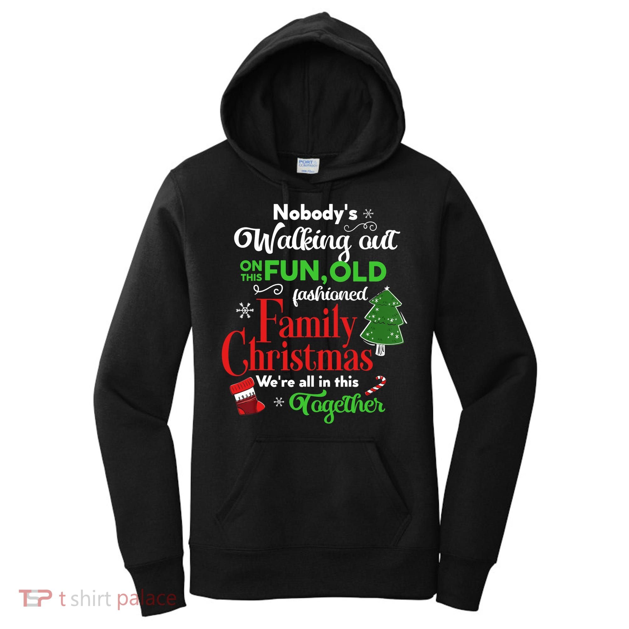 Family Christmas Vacation Pajamas Funny XMAS Ugly Christmas Women's Hoodie