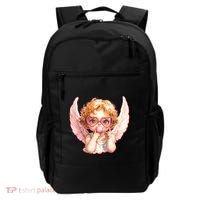 Funny Cute Valentines Day Cupid Bubble Gum Backpack thumb 0