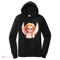 Funny Cute Valentines Day Cupid Bubble Gum Women's Hoodie thumb 0