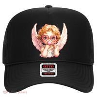 Funny Cute Valentines Day Cupid Bubble Gum Hat thumb 0