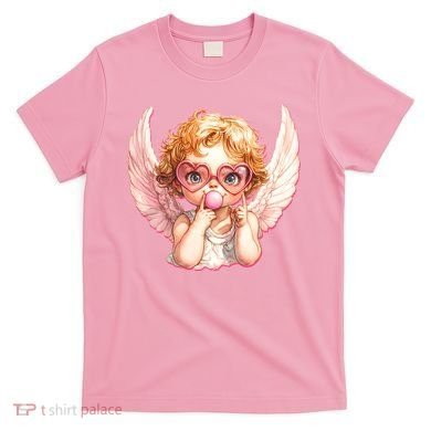 Funny Cute Valentines Day Cupid Bubble Gum T-Shirt