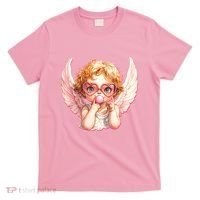 Funny Cute Valentines Day Cupid Bubble Gum T-Shirt thumb 0
