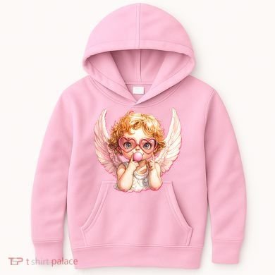 Funny Cute Valentines Day Cupid Bubble Gum Kids Hoodie