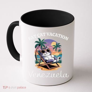 Fat Cat Vacation Venezuela Travel Venezuela Coffee Mug