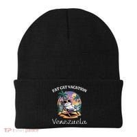Fat Cat Vacation Venezuela Travel Venezuela Beanie thumb 0