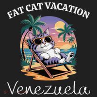 Fat Cat Vacation Venezuela Travel Venezuela Beanie thumb 2