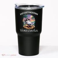 Fat Cat Vacation Venezuela Travel Venezuela Tumbler thumb 0