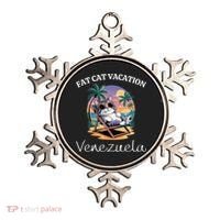 Fat Cat Vacation Venezuela Travel Venezuela Ornament thumb 0