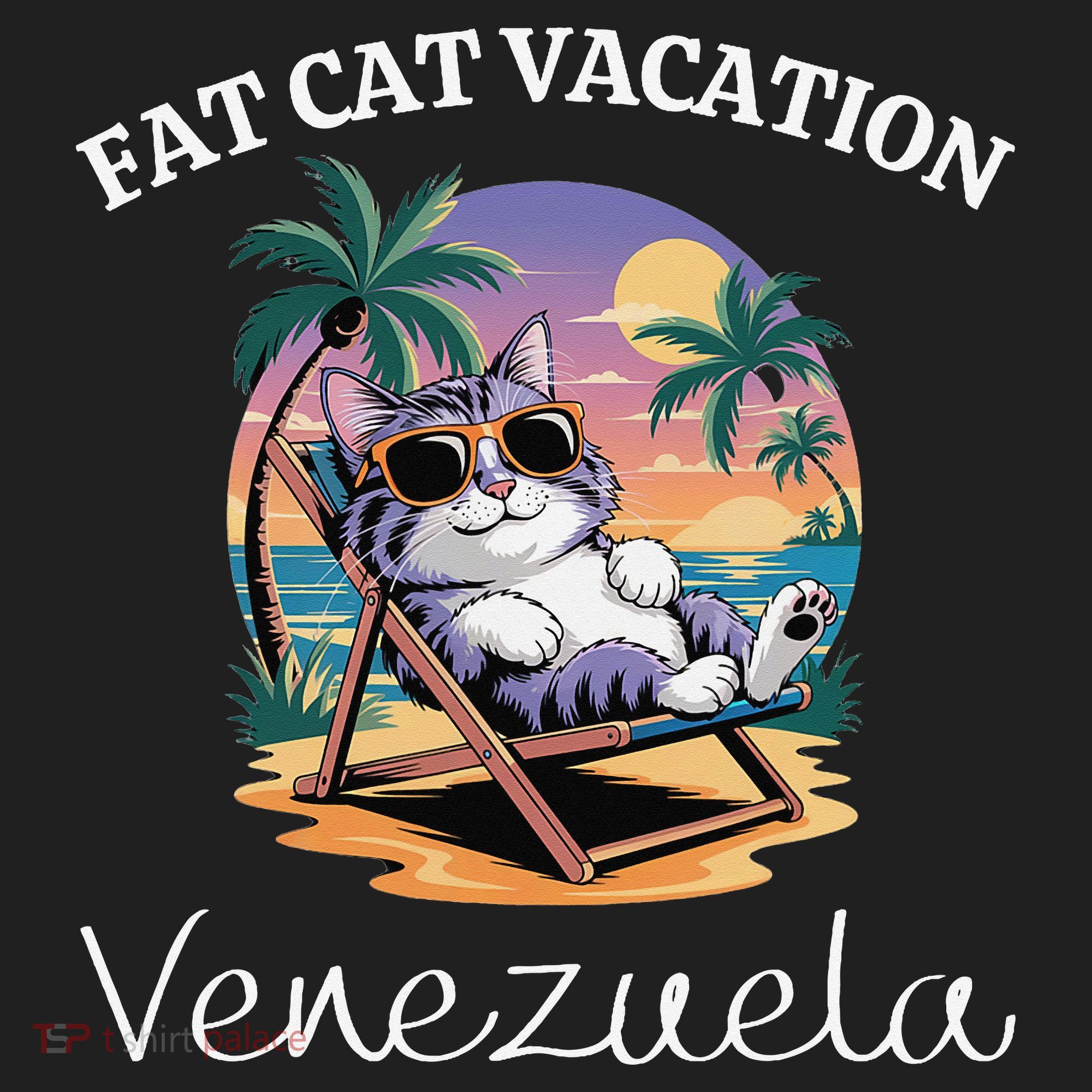 Fat Cat Vacation Venezuela Travel Venezuela Hat