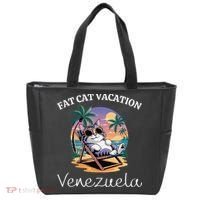 Fat Cat Vacation Venezuela Travel Venezuela Tote Bag thumb 0