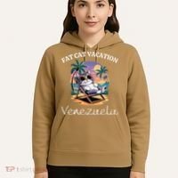 Fat Cat Vacation Venezuela Travel Venezuela Hoodie thumb 5