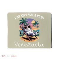 Fat Cat Vacation Venezuela Travel Venezuela Mousepad thumb 0