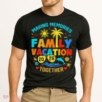 Family Cruise Vacation 2026 Summer Trip Cooling Performance Crew T-Shirt thumb 2