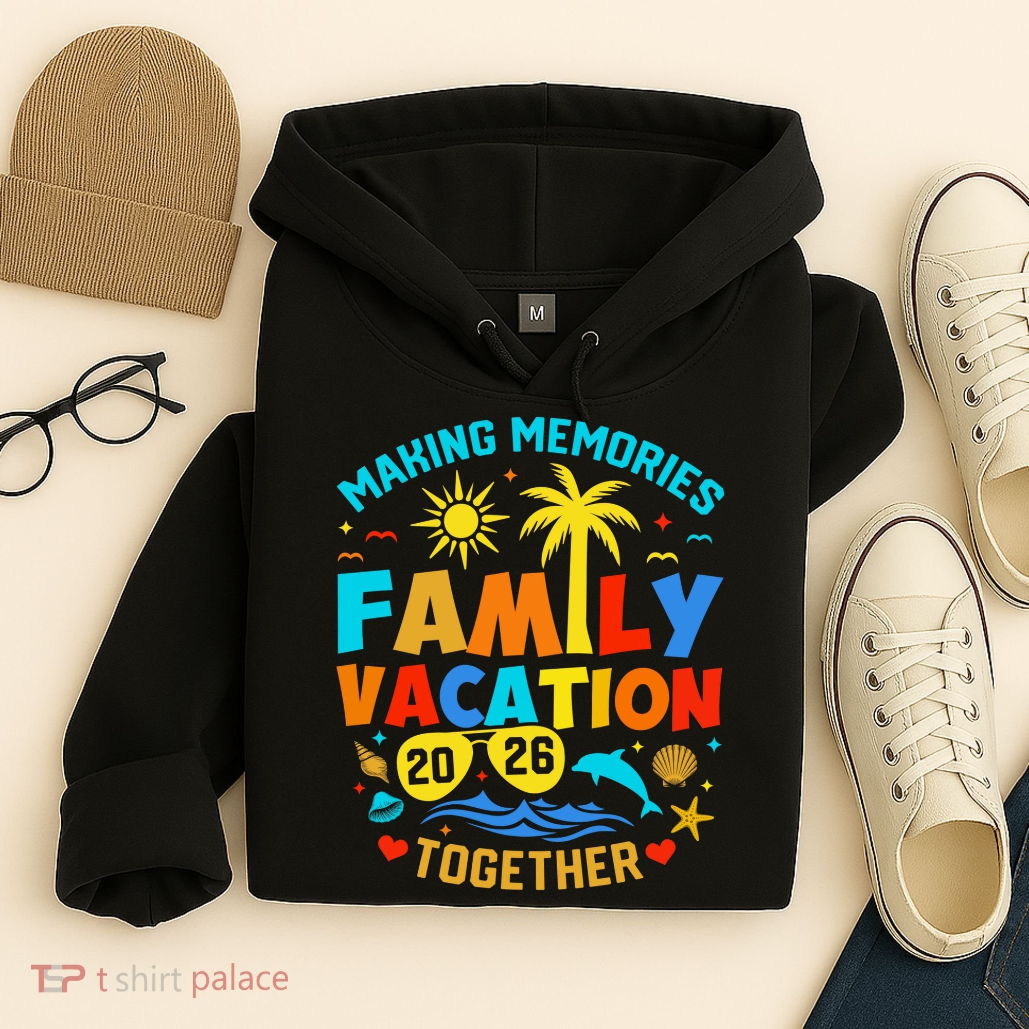 Family Cruise Vacation 2026 Summer Trip Hoodie