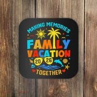 Family Cruise Vacation 2026 Summer Trip Coaster thumb 0
