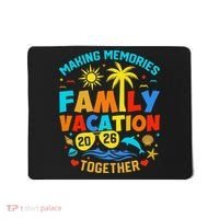 Family Cruise Vacation 2026 Summer Trip Mousepad thumb 0