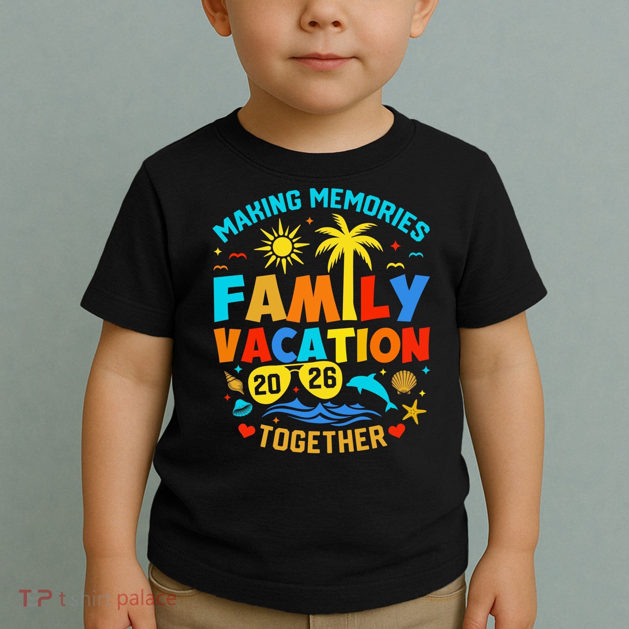 Family Cruise Vacation 2026 Summer Trip Toddler T-Shirt
