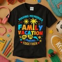 Family Cruise Vacation 2026 Summer Trip Kids T-Shirt thumb 3