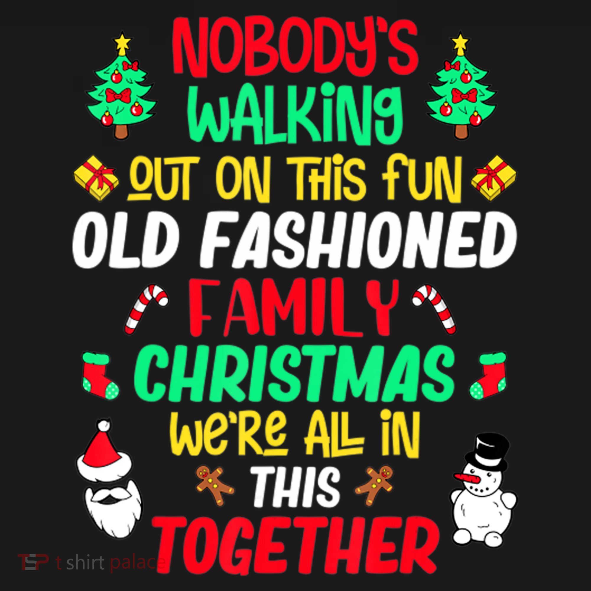 Family Christmas Vacation Pajamas Xmas Ugly Christmas Women's Tank Top