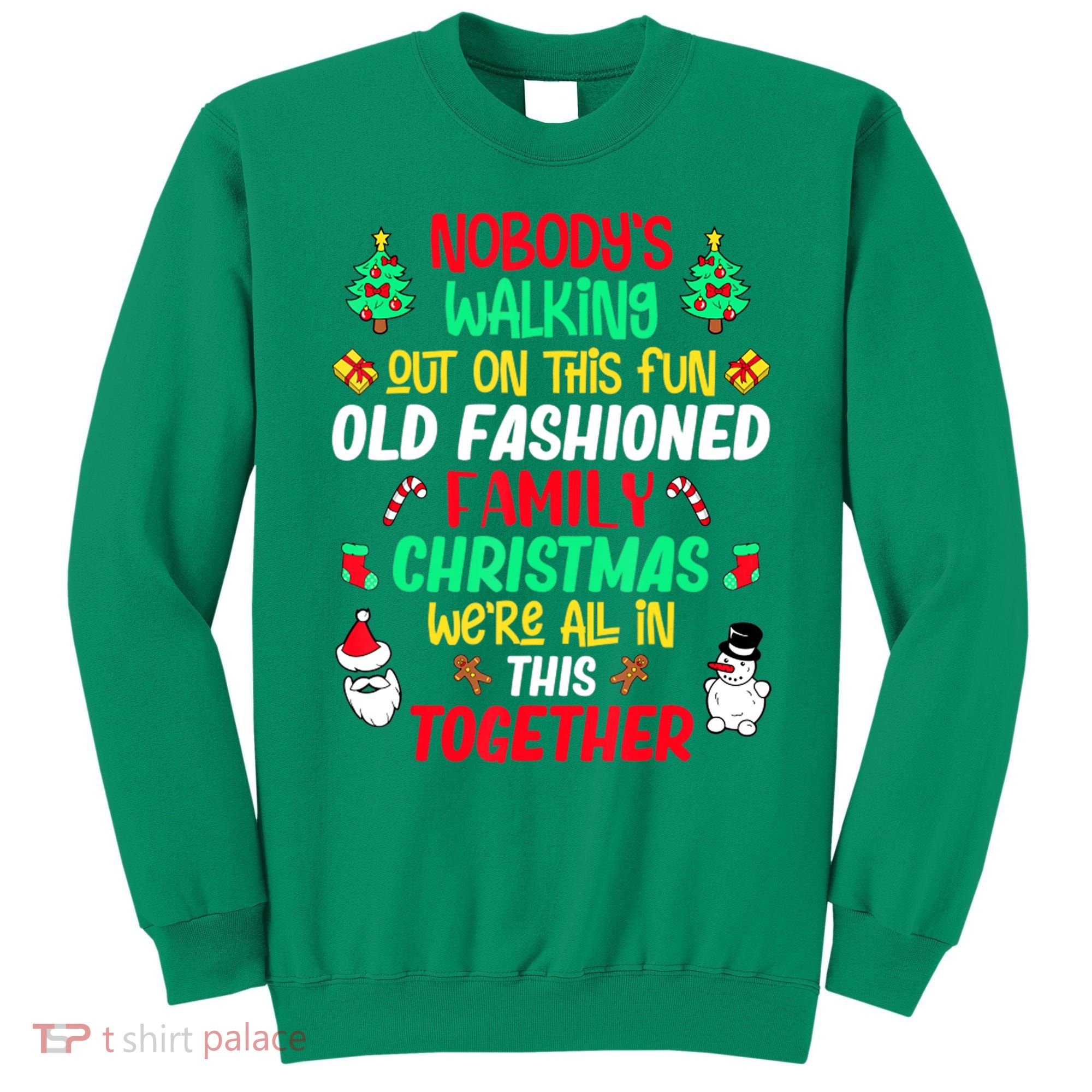 Family Christmas Vacation Pajamas Xmas Ugly Christmas Sweatshirt